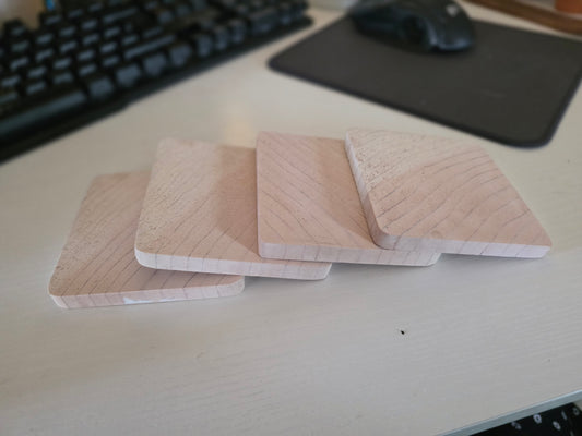 Wooden coasters