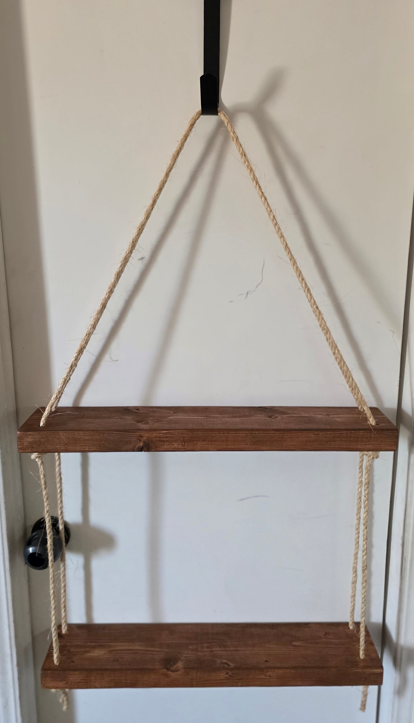 Hanging Rope Shelf